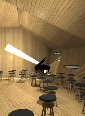 Sala de Ensayos de Orquesta Filarmónica EAFIT